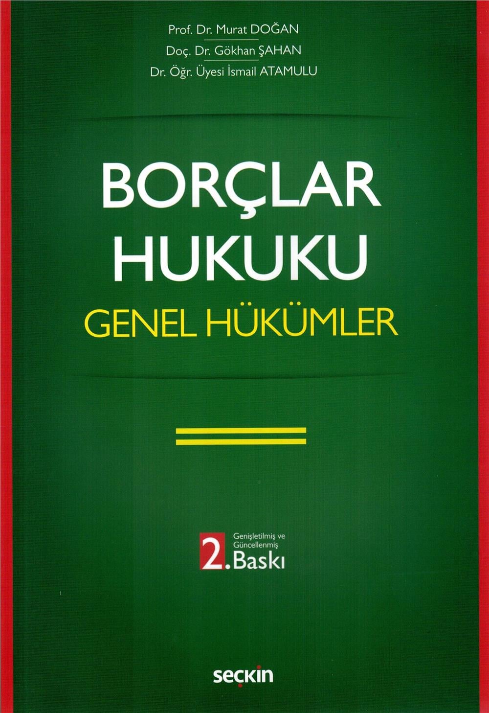 Borçlar Hukuku Genel Hükümler