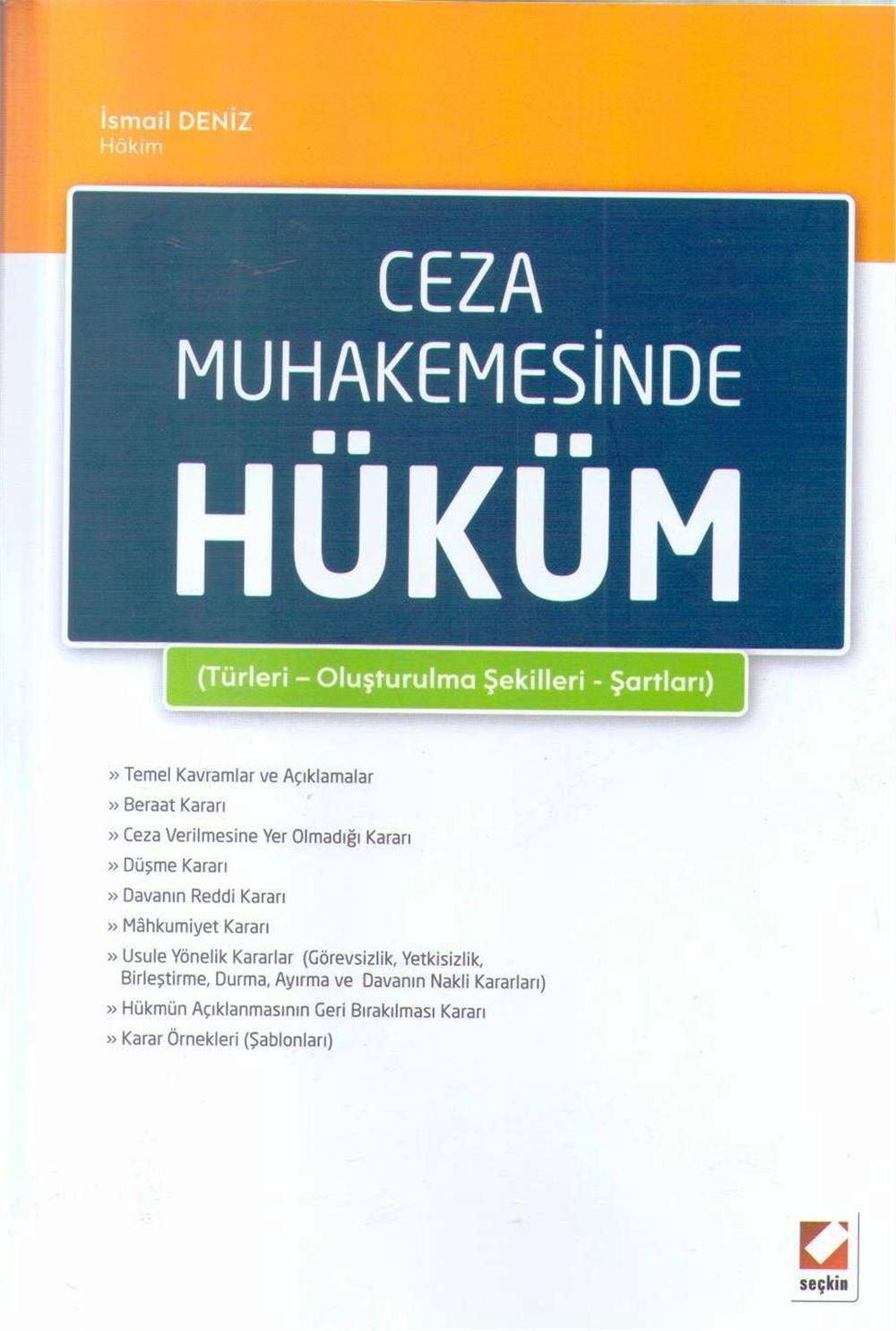 Ceza Muhakemesinde Hüküm