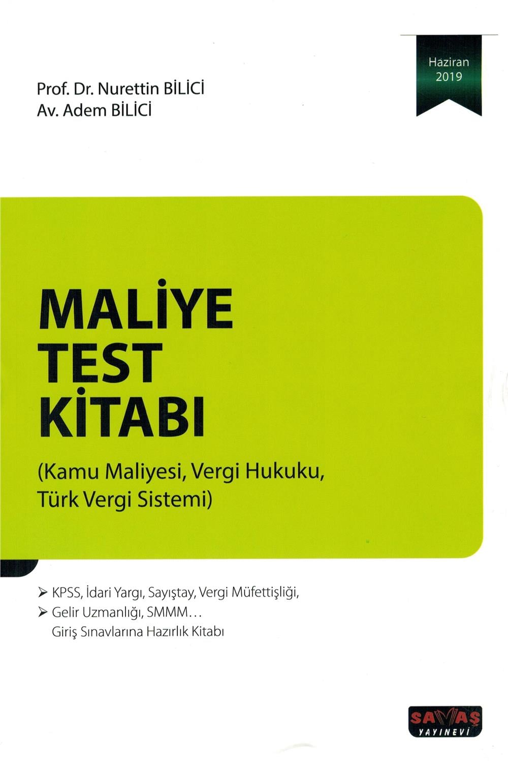 Maliye Test Kitabı