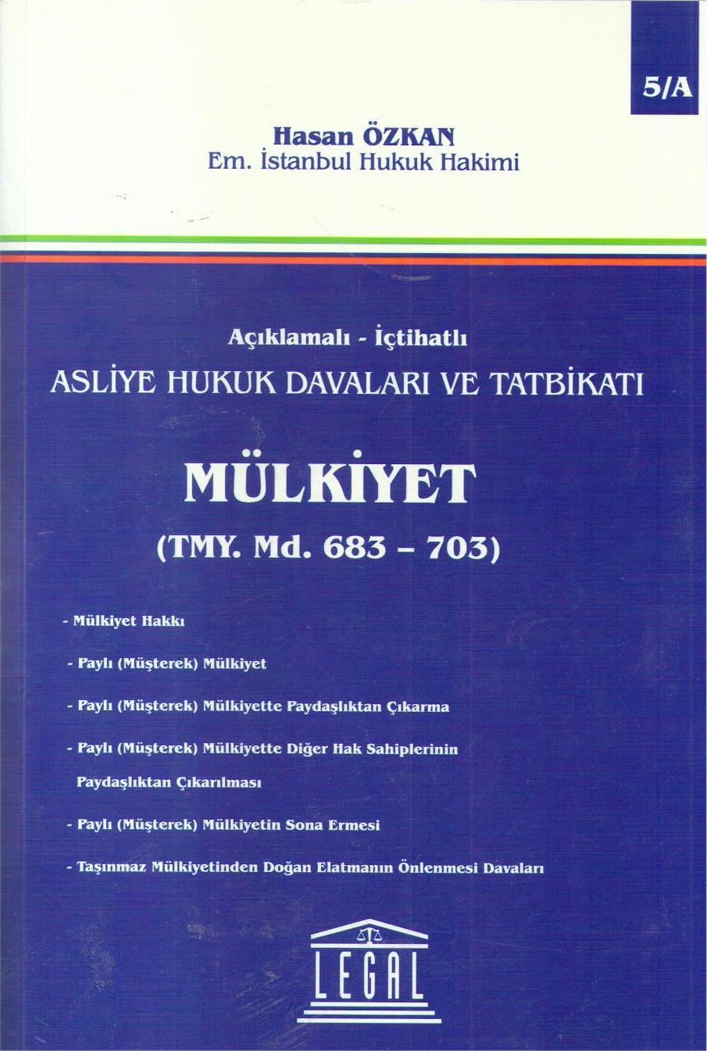 Mülkiyet TMY Md. 683-703