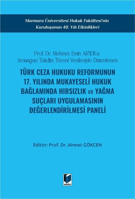 Prof. Dr. Mehmet Emin ARTUK’a Armağan