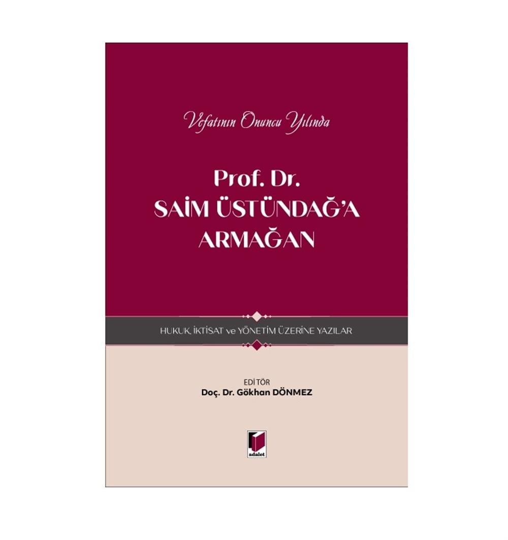 Prof. Dr. Saim Üstündağ'a Armağan