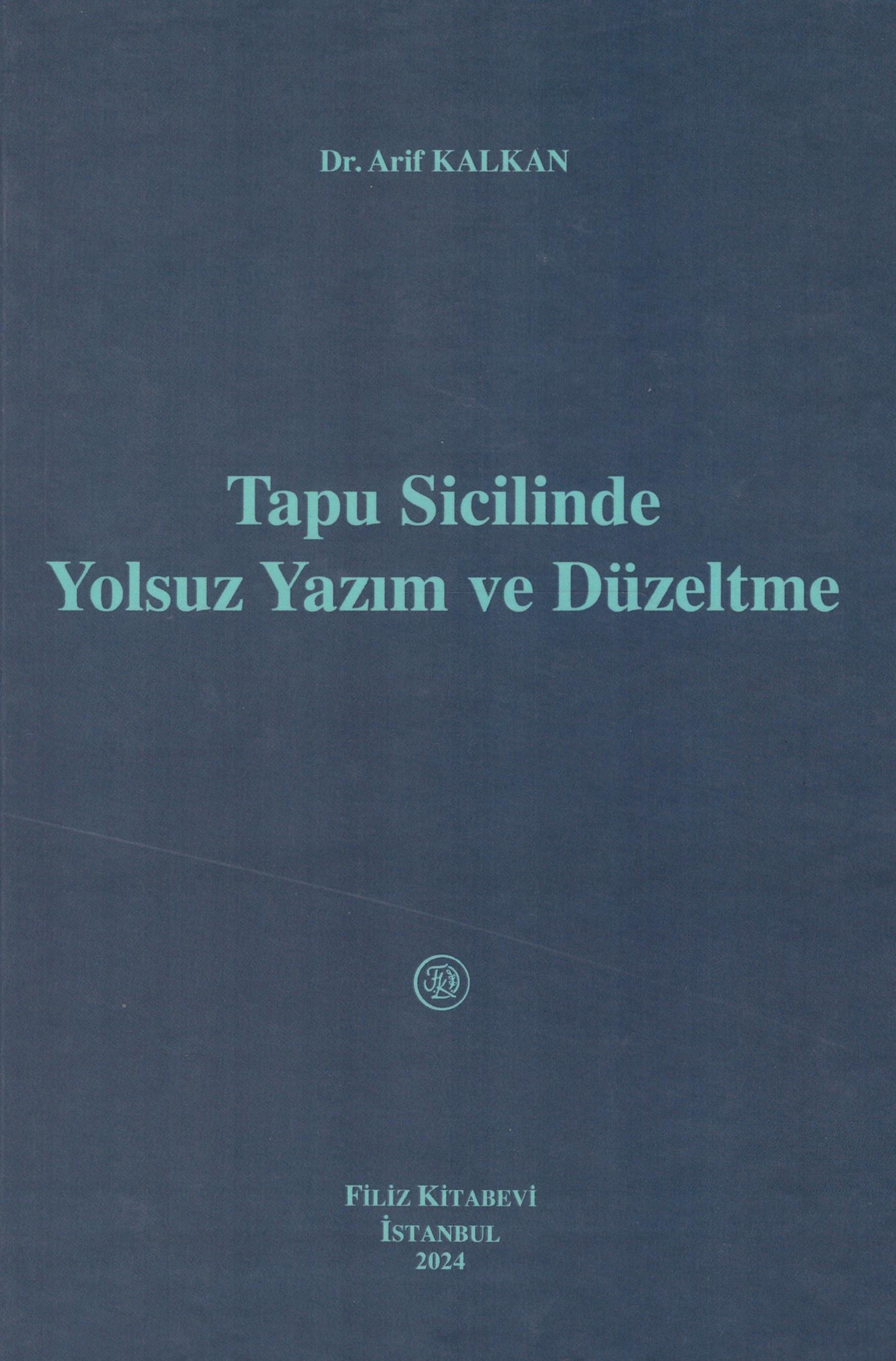 Tapu Sicilinde Yolsuz Yazım ve Düzeltme