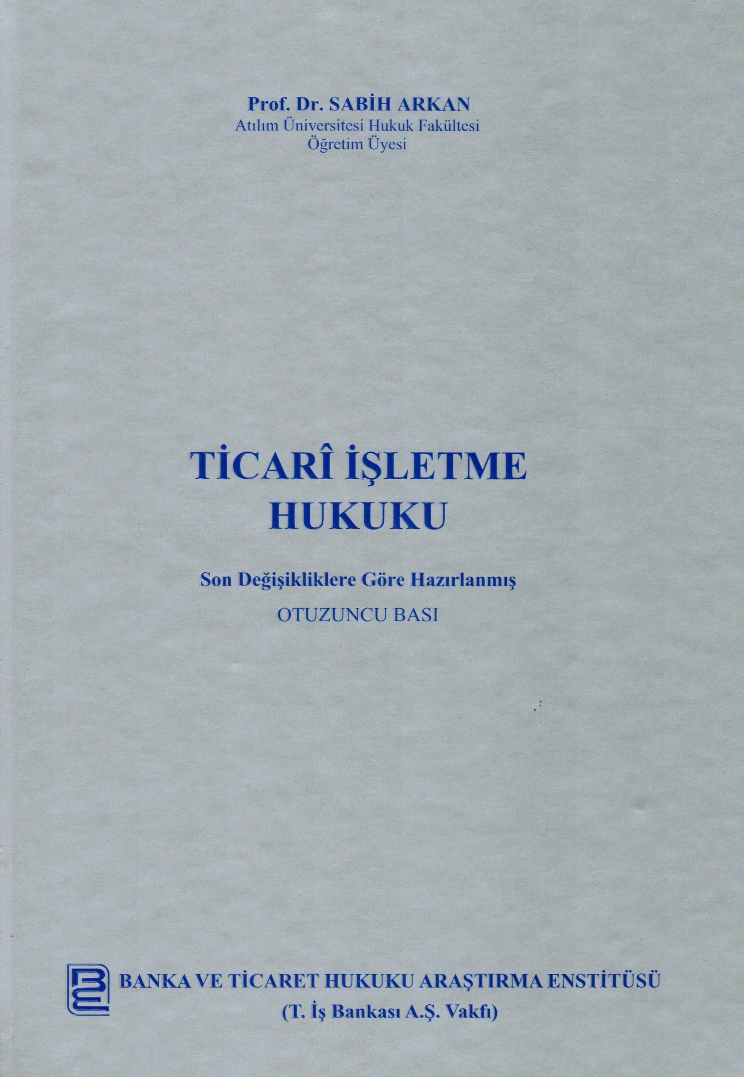 Ticari İşletme Hukuku