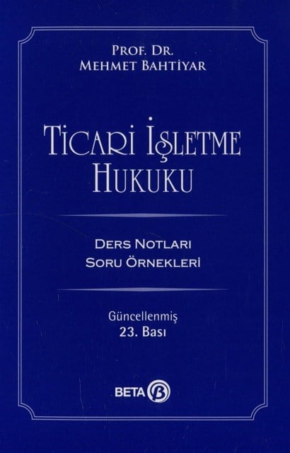 Ticari İşletme Hukuku