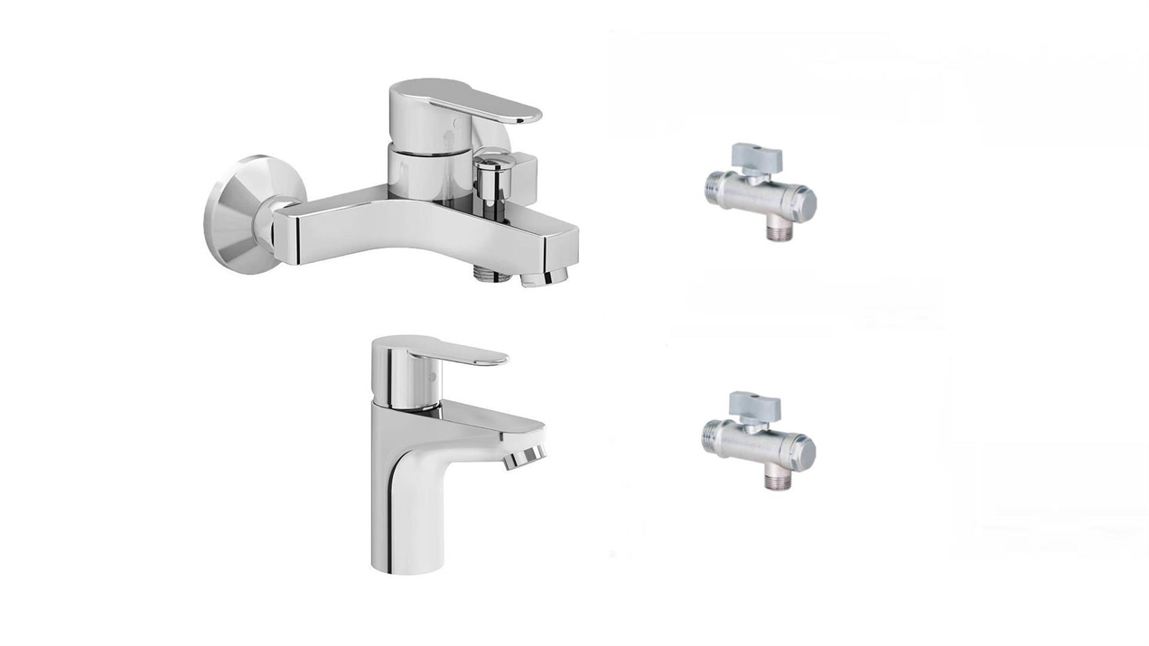 Artema Win S Banyo Batarya Seti ve Gms Filtreli Ara Musluk 2 Adet