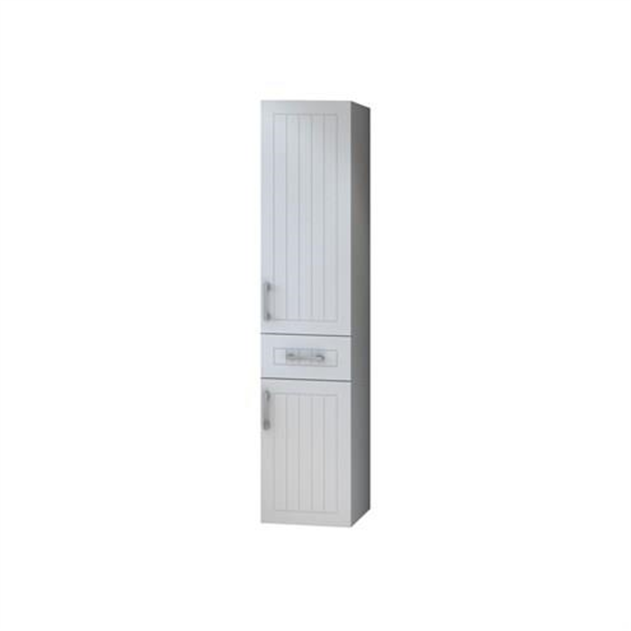 Denko Lotus 80 cm MDF Üzeri Lake Banyo Takımı ve Boy Dolabı