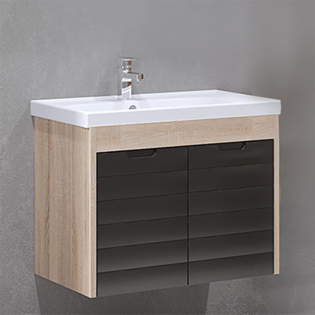 Denko Mostar 70 cm Banyo Dolabı Takımı ve Boy Dolabı
