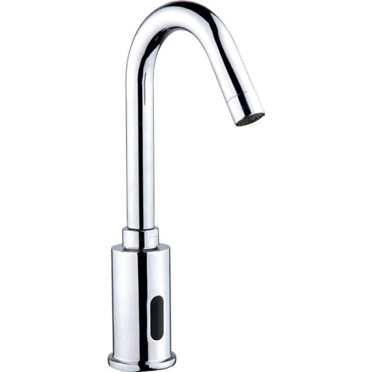 Gms Fotoselli Sensörlü Lavabo Musluk Bataryası Çift Girişli FT005