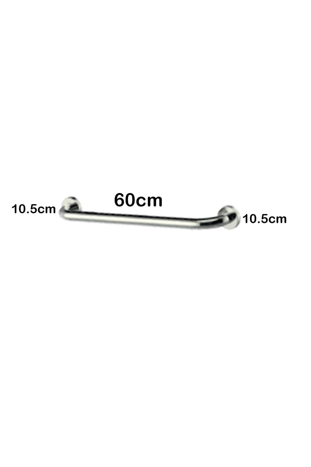 Monavit Engelli 60 cm Paslanmaz Tutunma Barı Ø19 Banyo,Küvet,Tuvalet