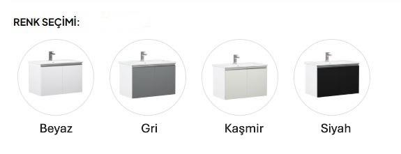 Orka Terme 35 cm Kaşmir Banyo Boy Çamaşır Dolabı