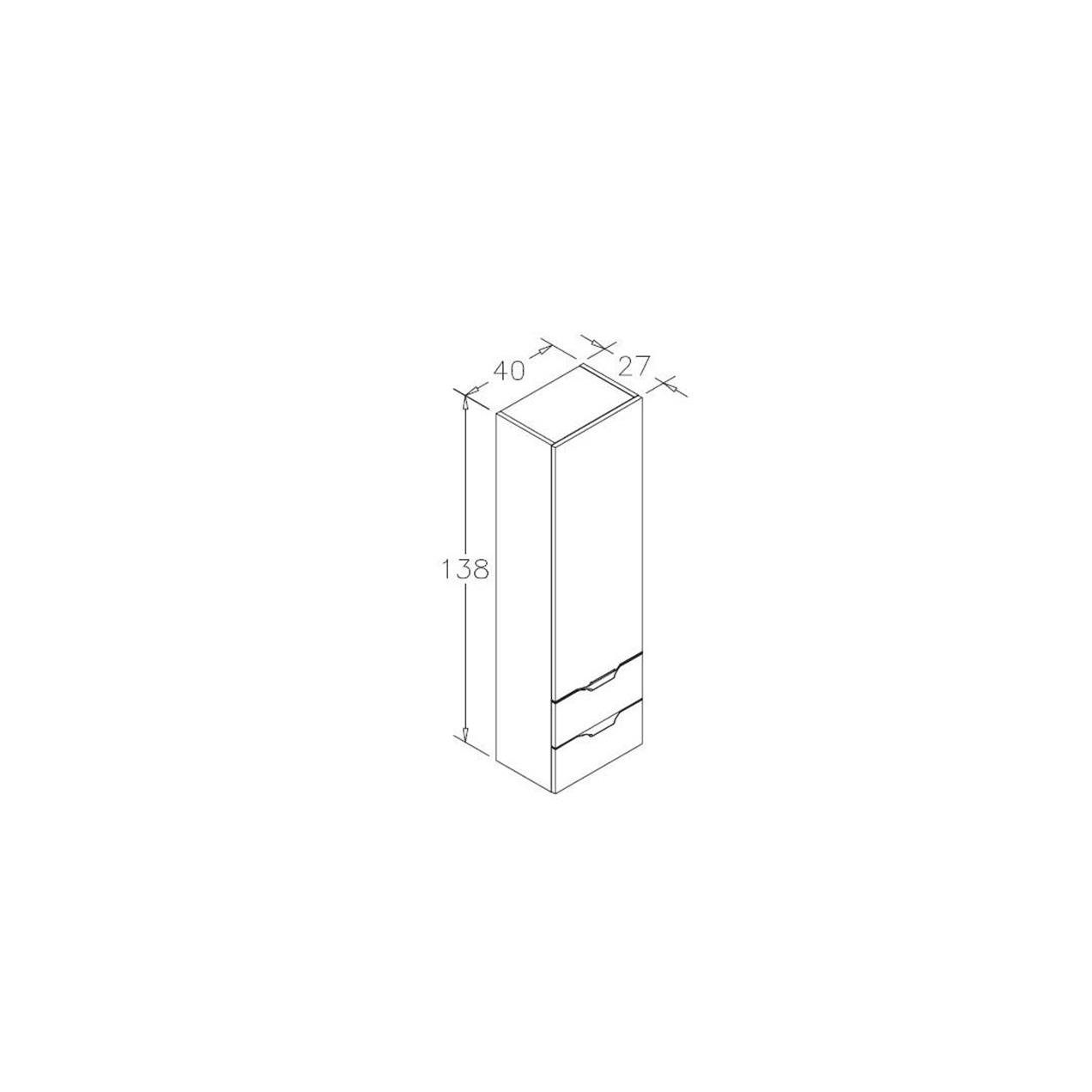 Orka Vento 100 cm MDF Dublin Banyo Dolabı Takımı ve Boy Dolabı
