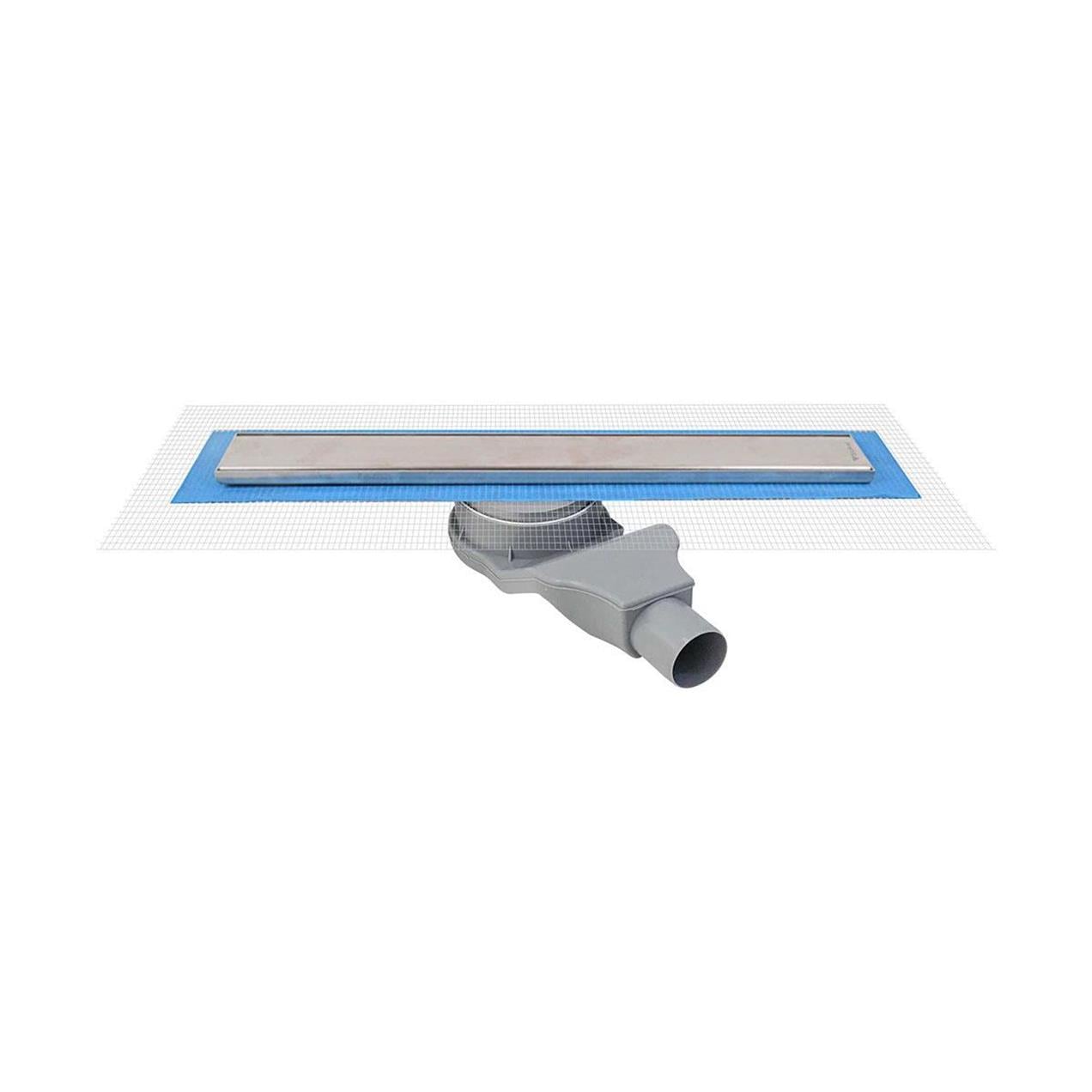 Sukar Line 2 Plain 100 cm Izgaralı Sürme Yalıtım Uyumlu İkiz Giderli Duş Kanalı 1154-1031023-01