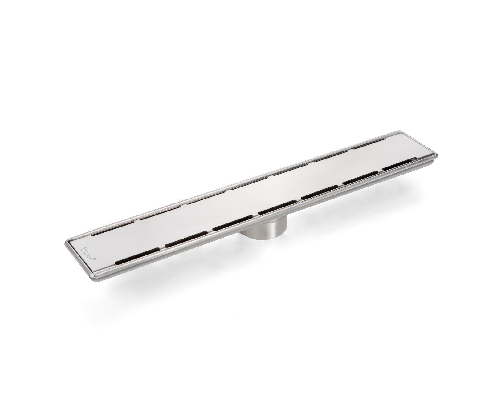 Sukar Line 6 Plain 50 cm Izgaralı Krom Duş Kanalı 1156-1035000-01