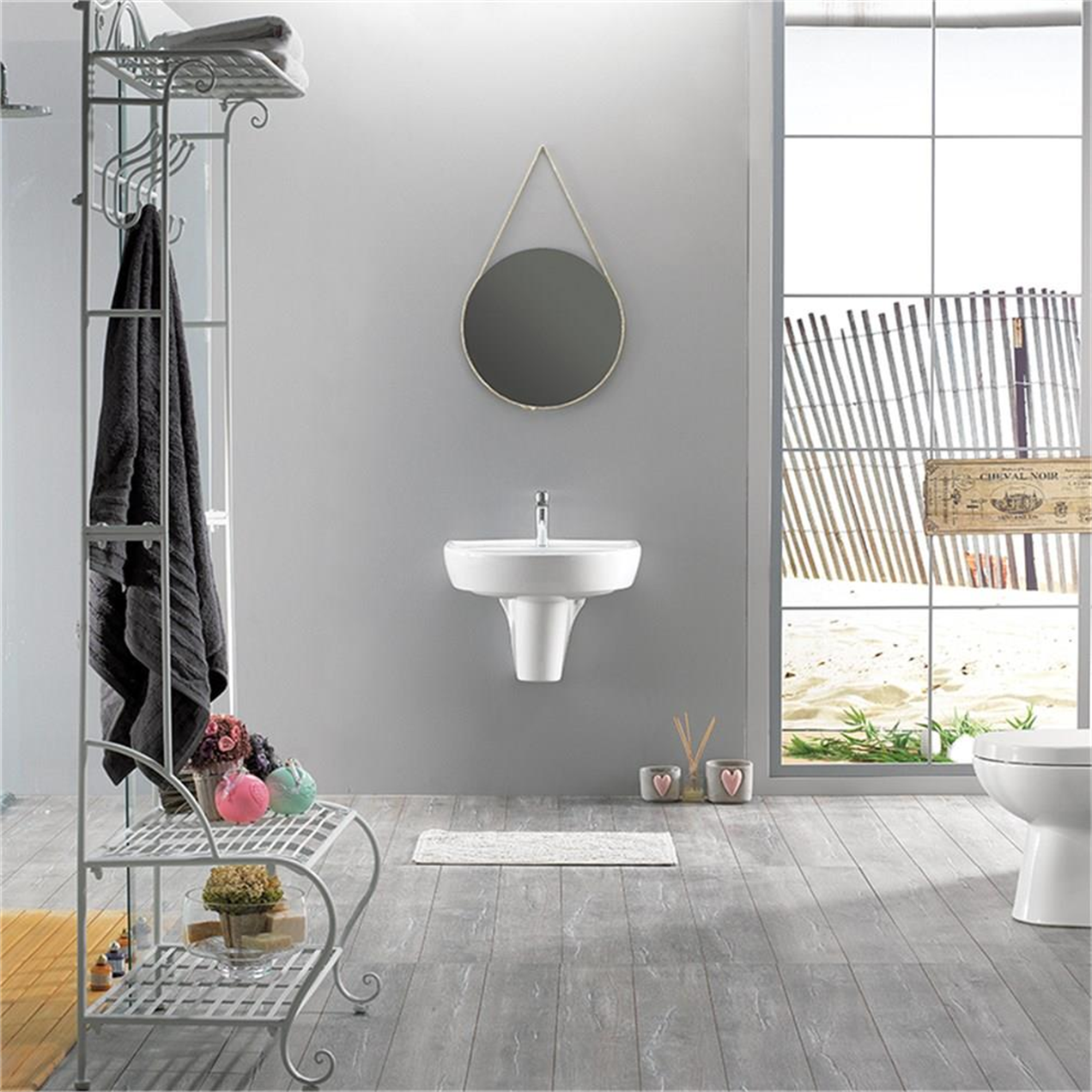 Turkuaz Bella Banyo Lavabo 45*55 cm 