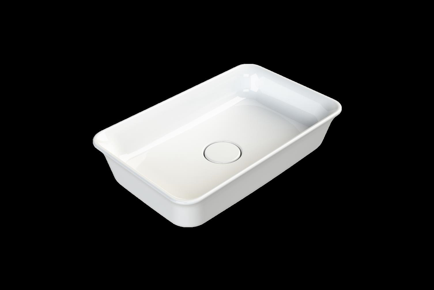Turkuaz Cerastyle One Plus Tezgahüstü Lavabo 60*38 cm