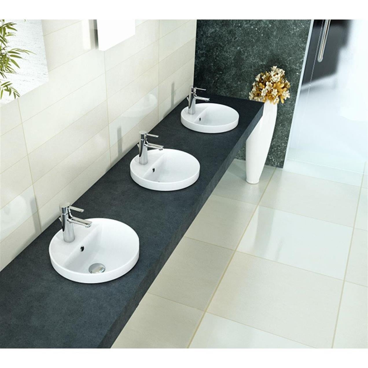 Turkuaz Cerastyle Suit Tezgah Üstü Lavabo Ø38