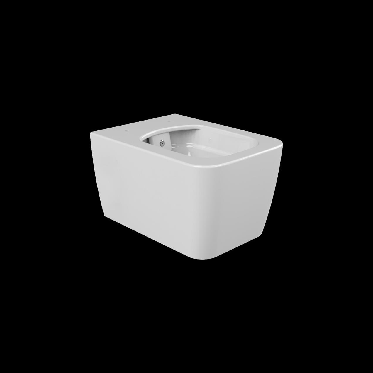 Turkuaz Majestik Hera Kanalsız Asma Klozet ve Yavaş Kapanan Kapak