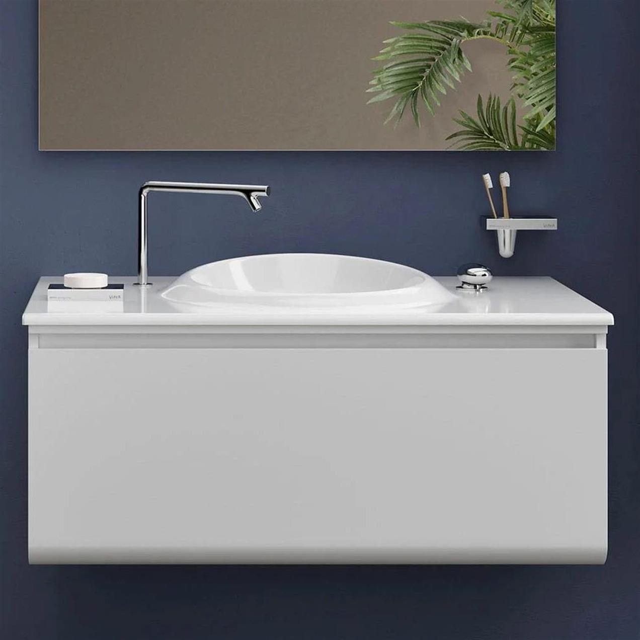 Vitra İstanbul Lavabo Bataryası, 2 Delikli Lavabolar İçin Krom A42304