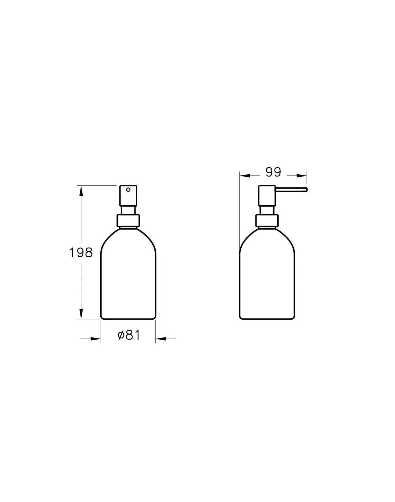 VitrA Origin Sıvı Sabunluk Krom A44891