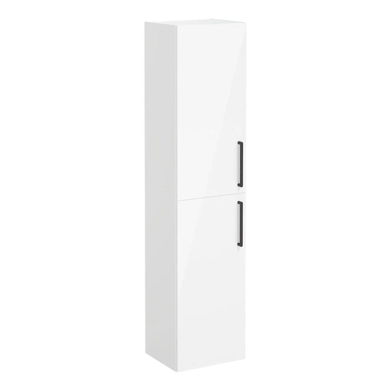 VitrA Root Flat 40 cm Parlak Beyaz Banyo Boy Dolabı Sol 66225