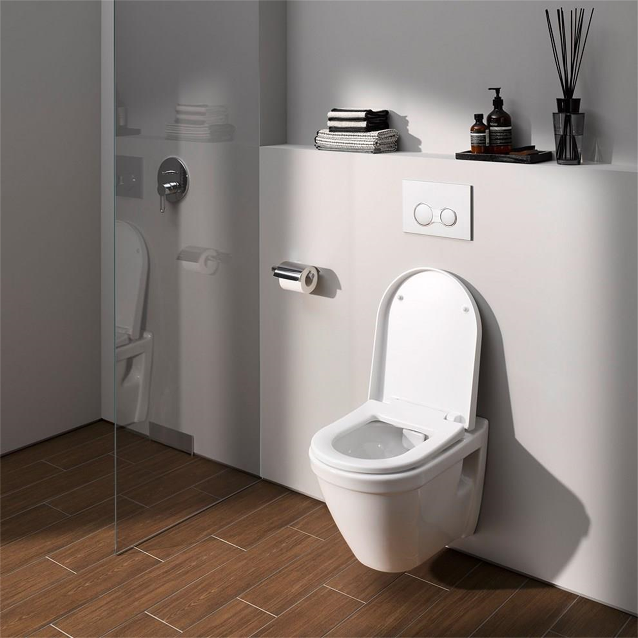 Vitra S50 Kanalsız Rimex Asma Klozet ve Vitra Ses Yok Yavaş Kapak