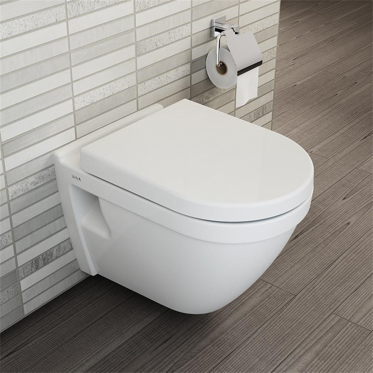 Vitra S50 Kanalsız Rimex Asma Klozet ve Vitra Ses Yok Yavaş Kapak