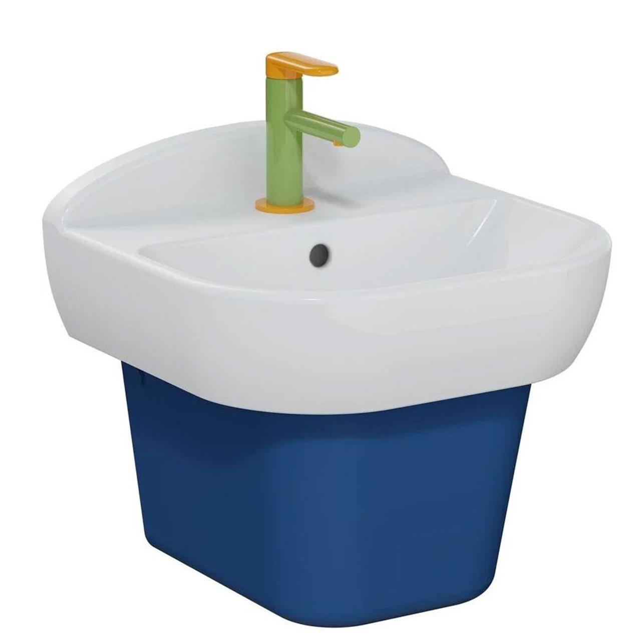 Vitra Sento Çocuk Lavabosu 45 cm Beyaz 7350B003-0001