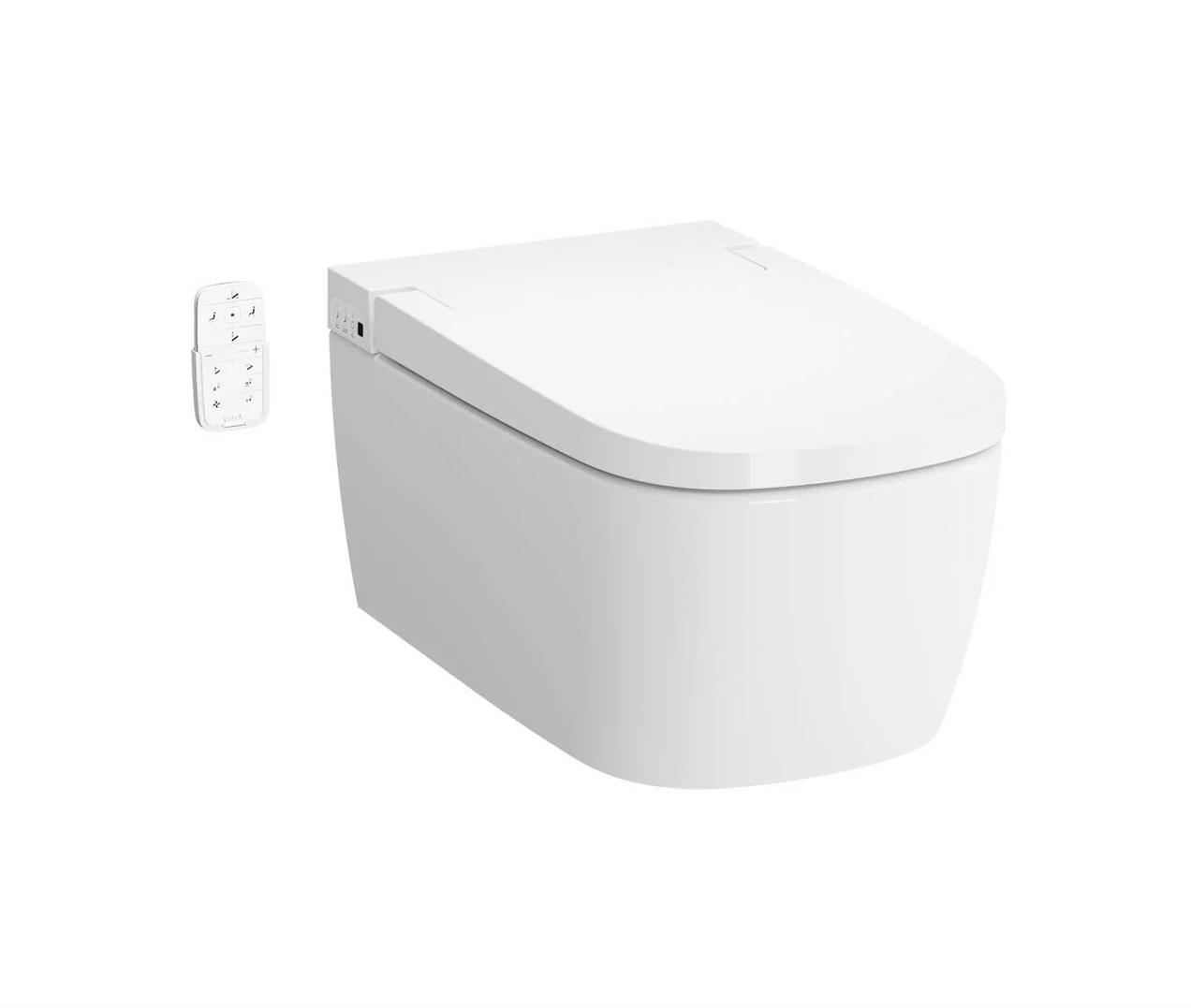 VitrA V-Care Comfort Beyaz Kanalsız Rimex Akıllı Asma Klozet