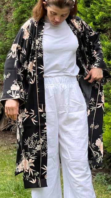 ÇİÇEKLİ KİMONO
