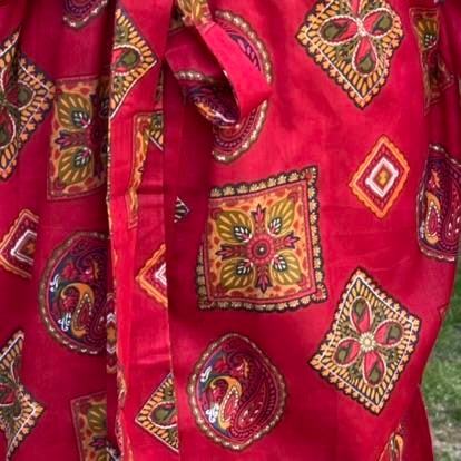 INDIAN FABRIC KIMONO