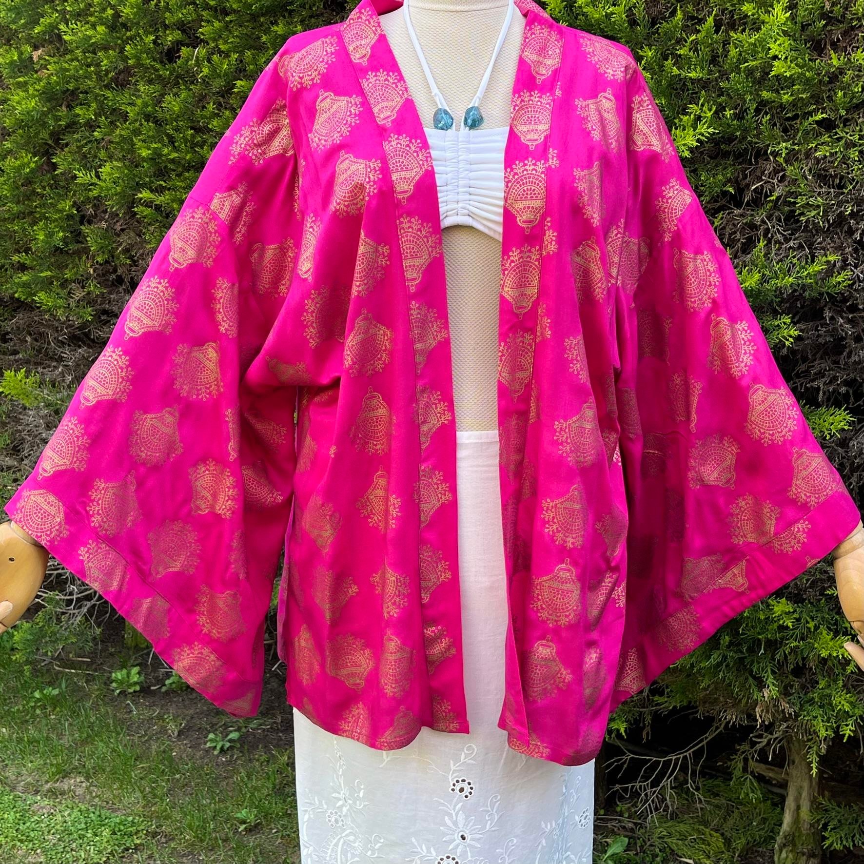 INDIAN FABRIC KIMONO