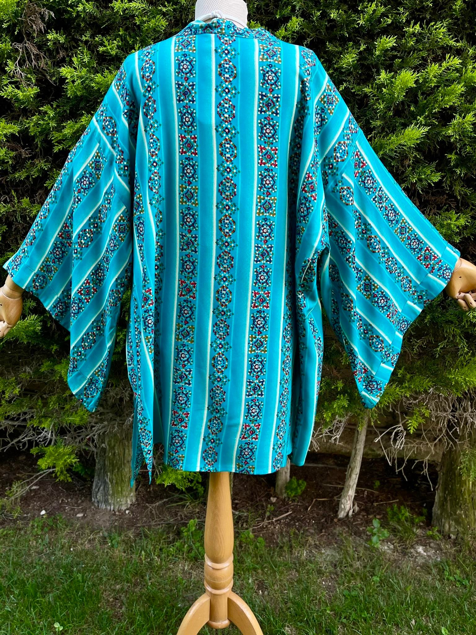 INDIAN FABRIC KIMONO