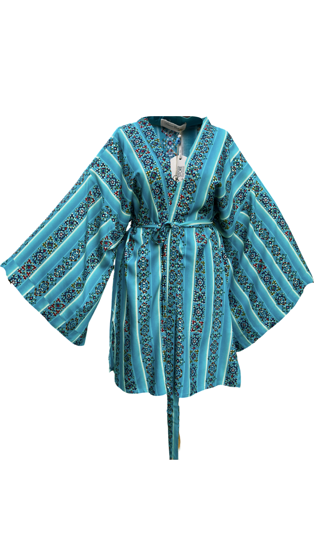 INDIAN FABRIC KIMONO
