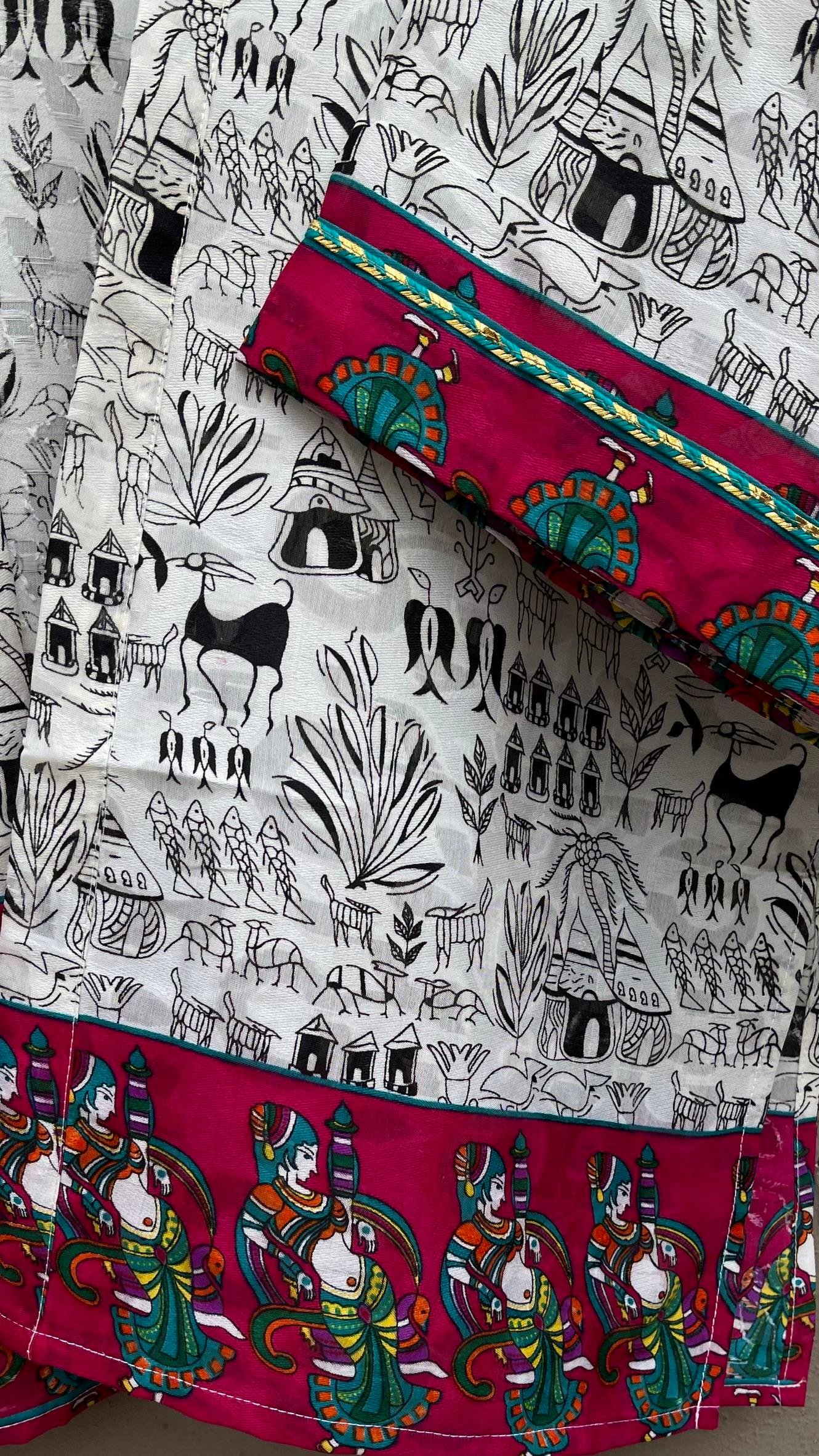 INDIAN FABRIC KIMONO