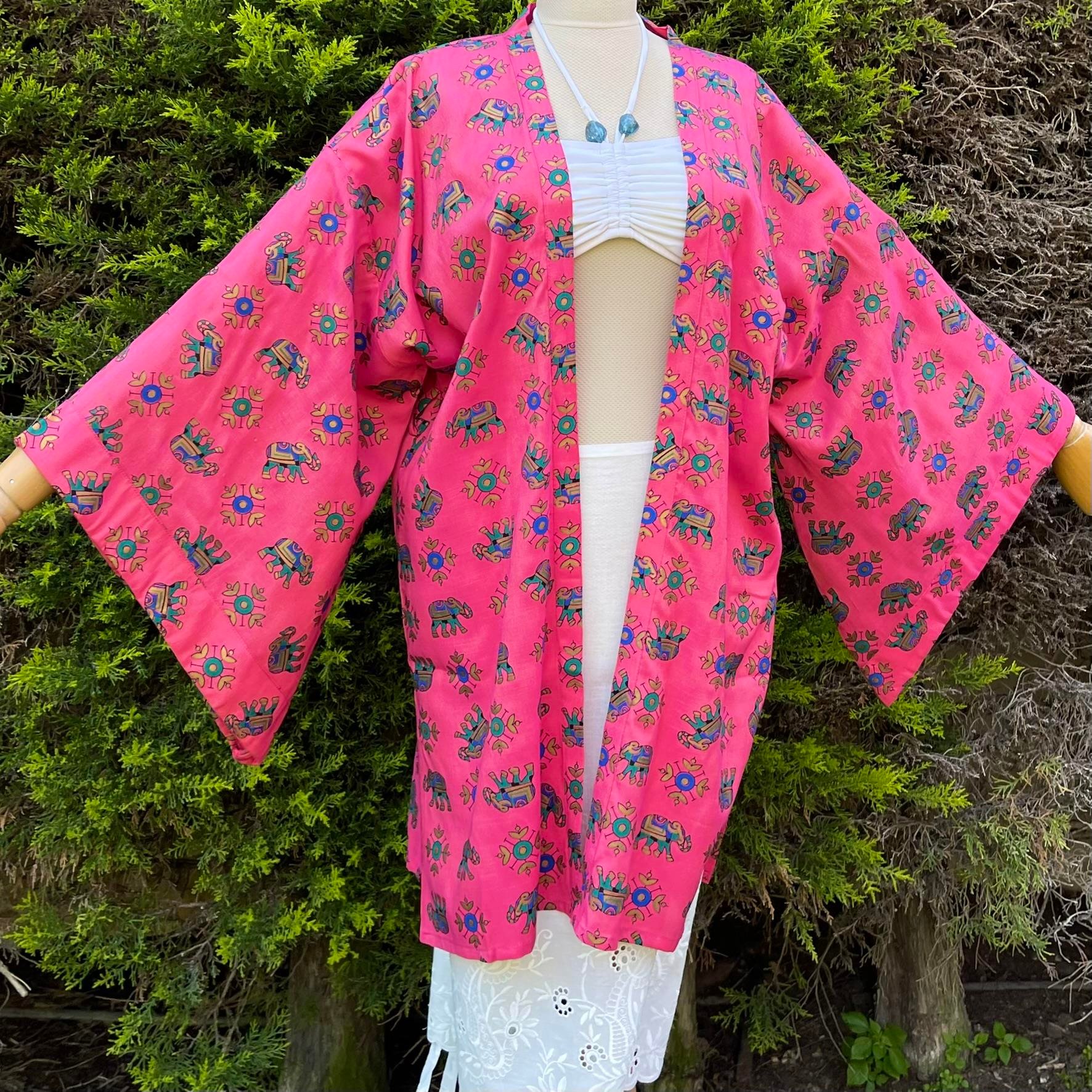 INDIAN FABRIC KIMONO