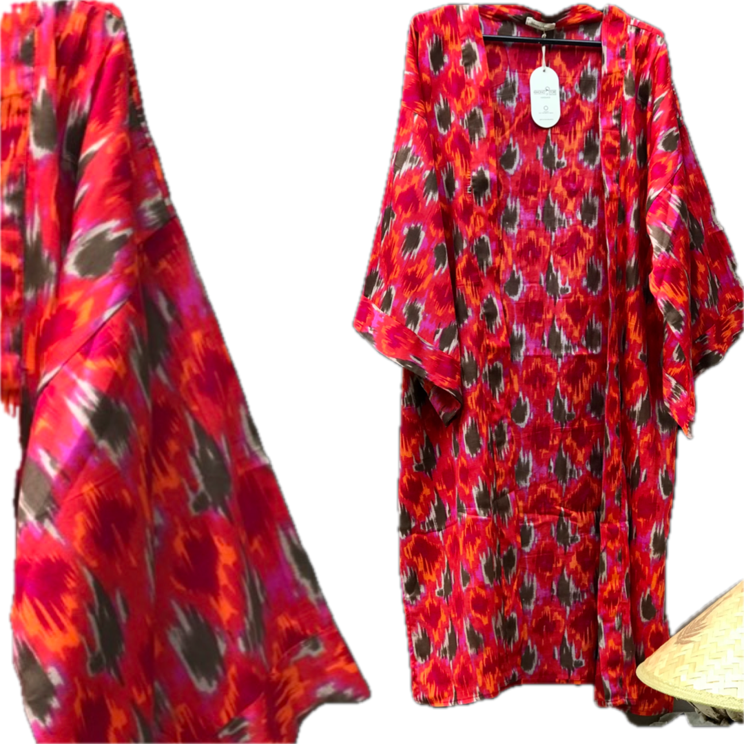 INDIAN FABRIC KIMONO