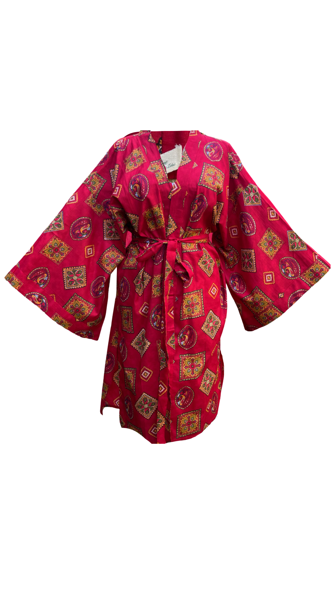 INDIAN FABRIC KIMONO