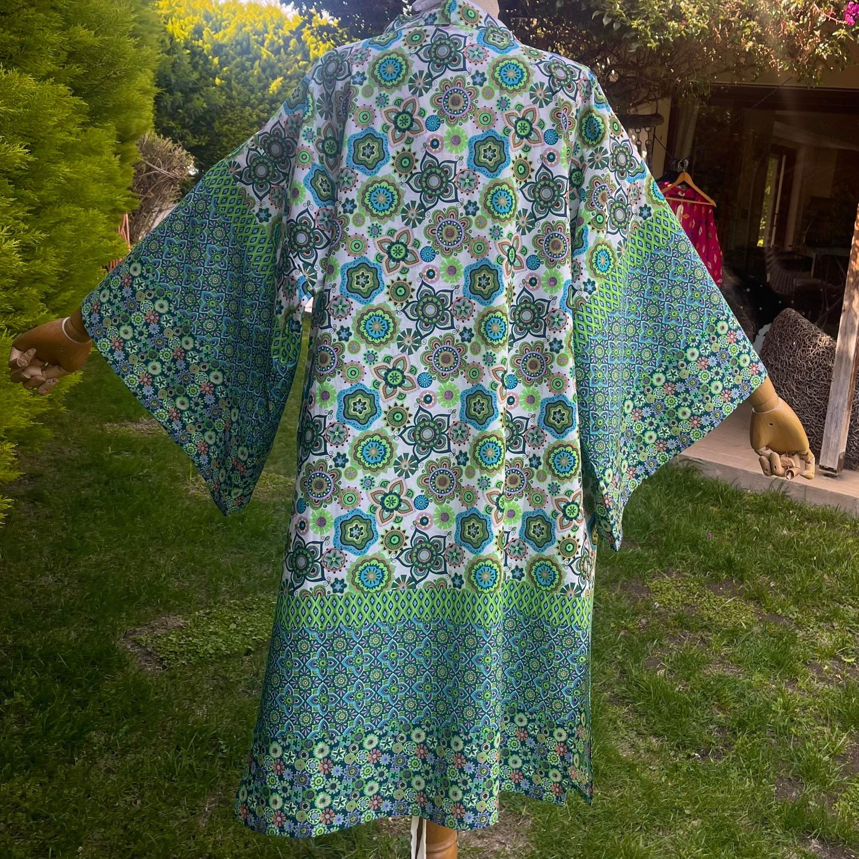 INDIAN FABRIC KIMONO
