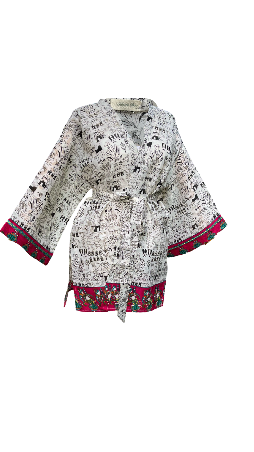 INDIAN FABRIC KIMONO