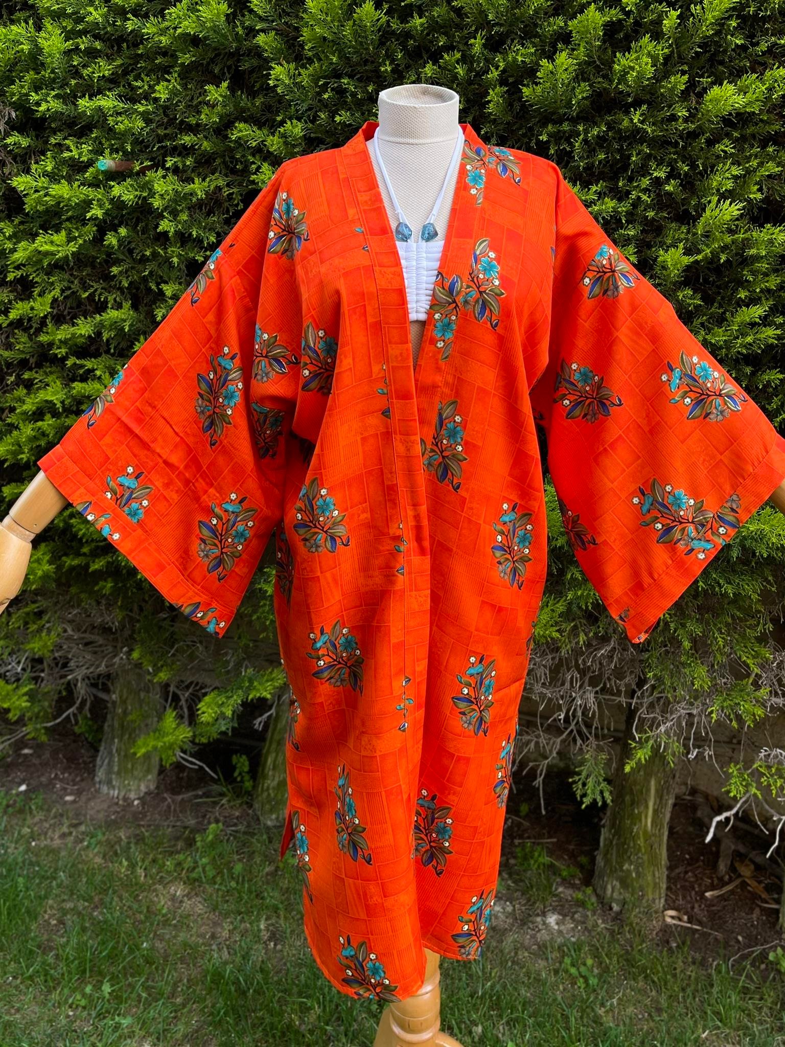 INDIAN FABRIC KIMONO