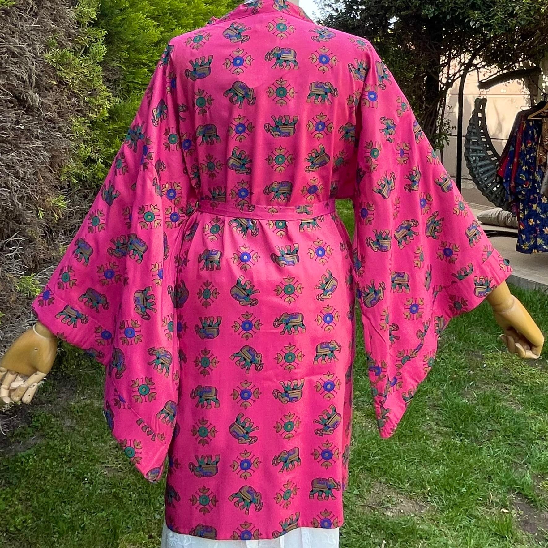INDIAN FABRIC KIMONO