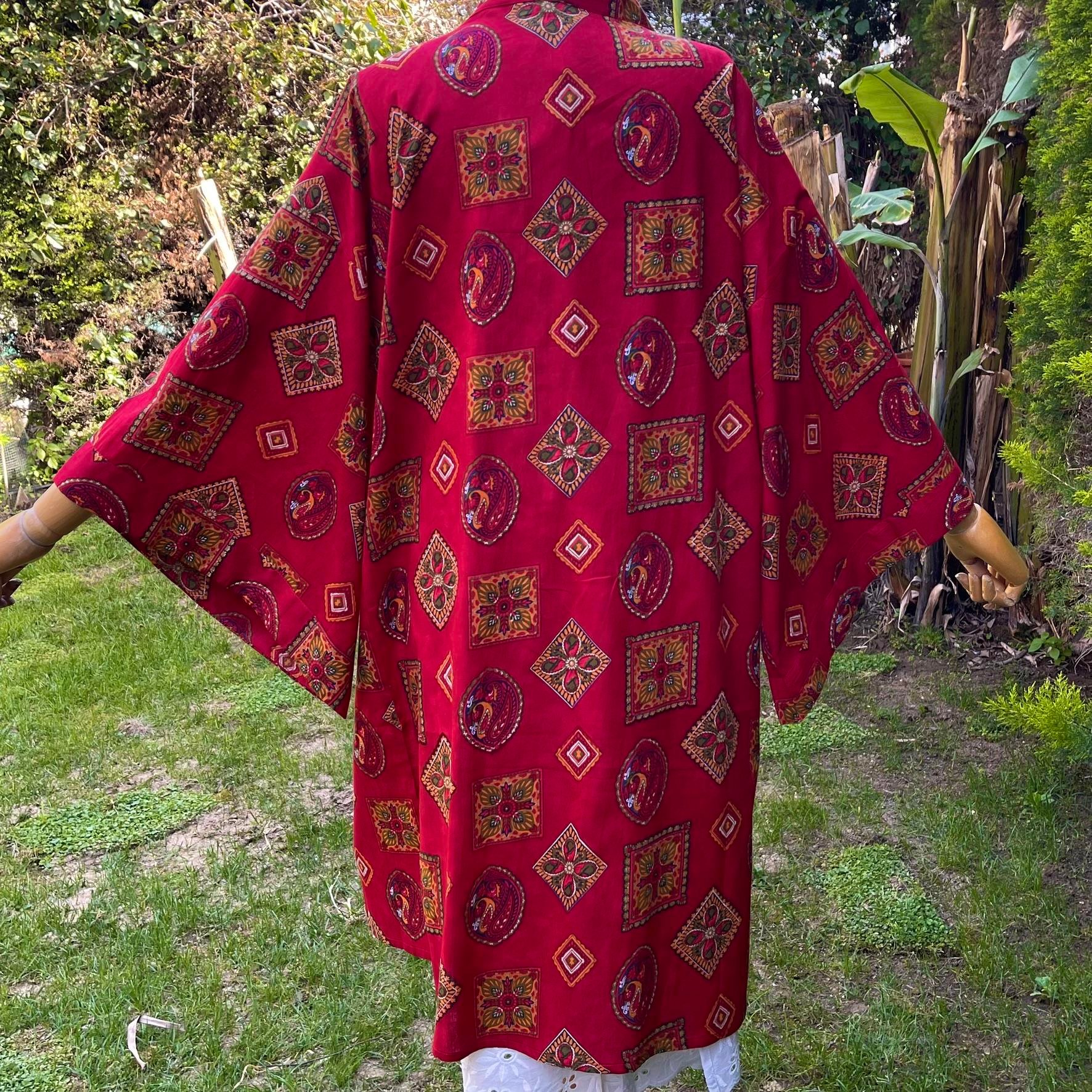 INDIAN FABRIC KIMONO
