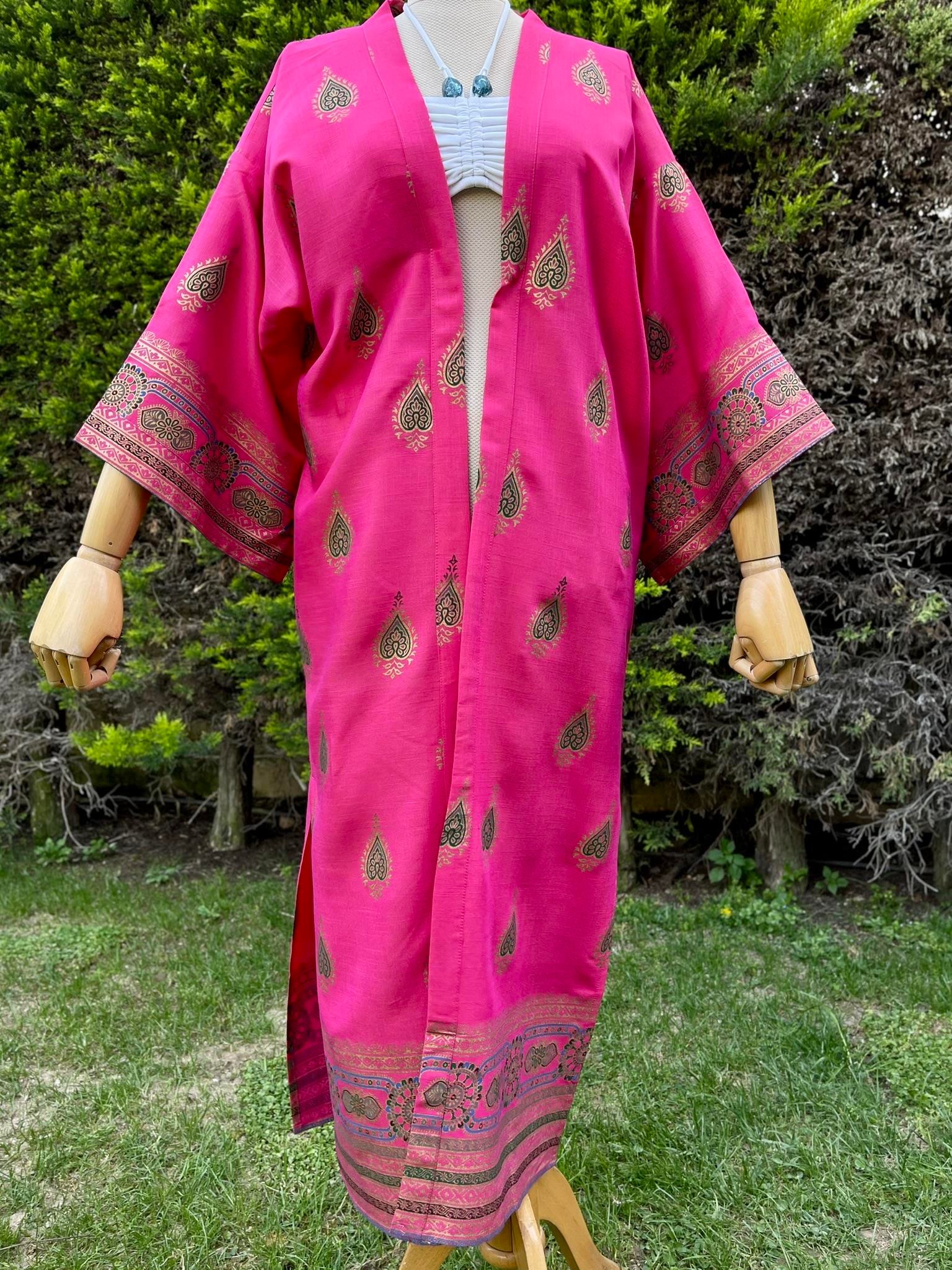 INDIAN FABRIC KIMONO
