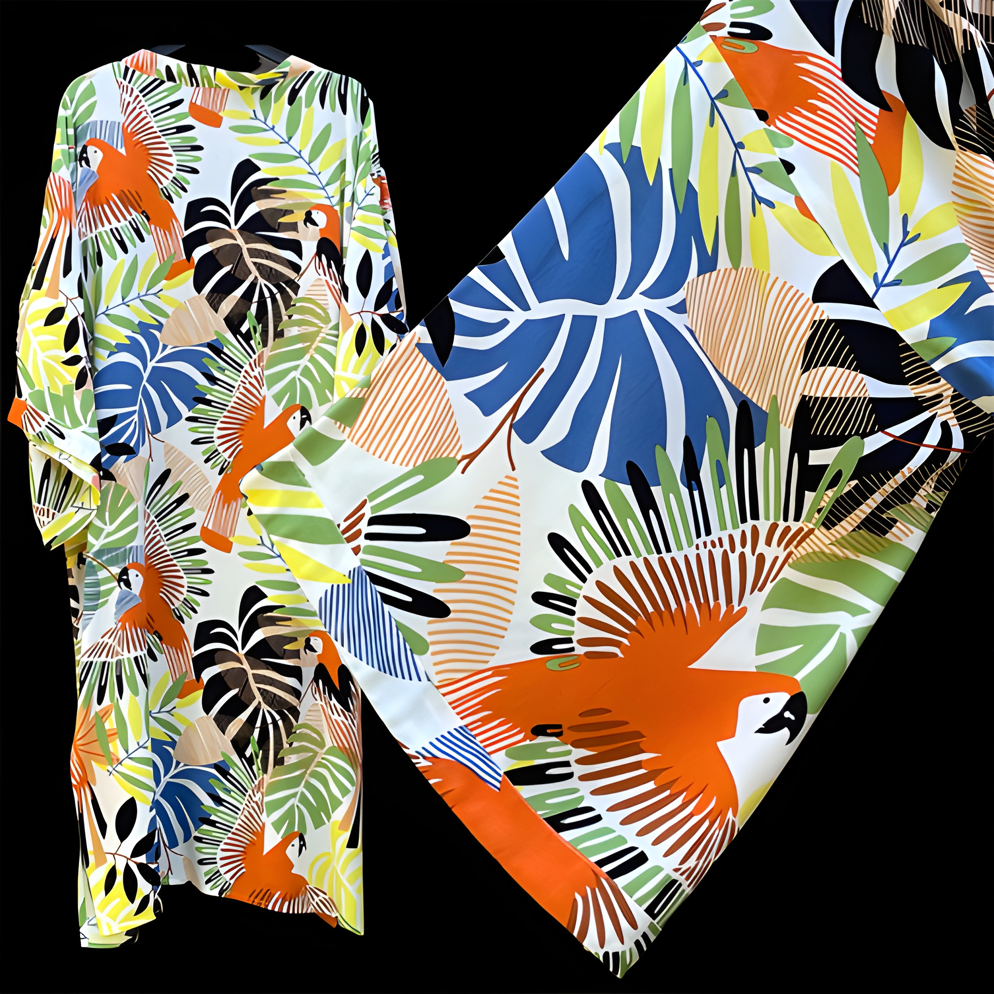 PARROT  KIMONO