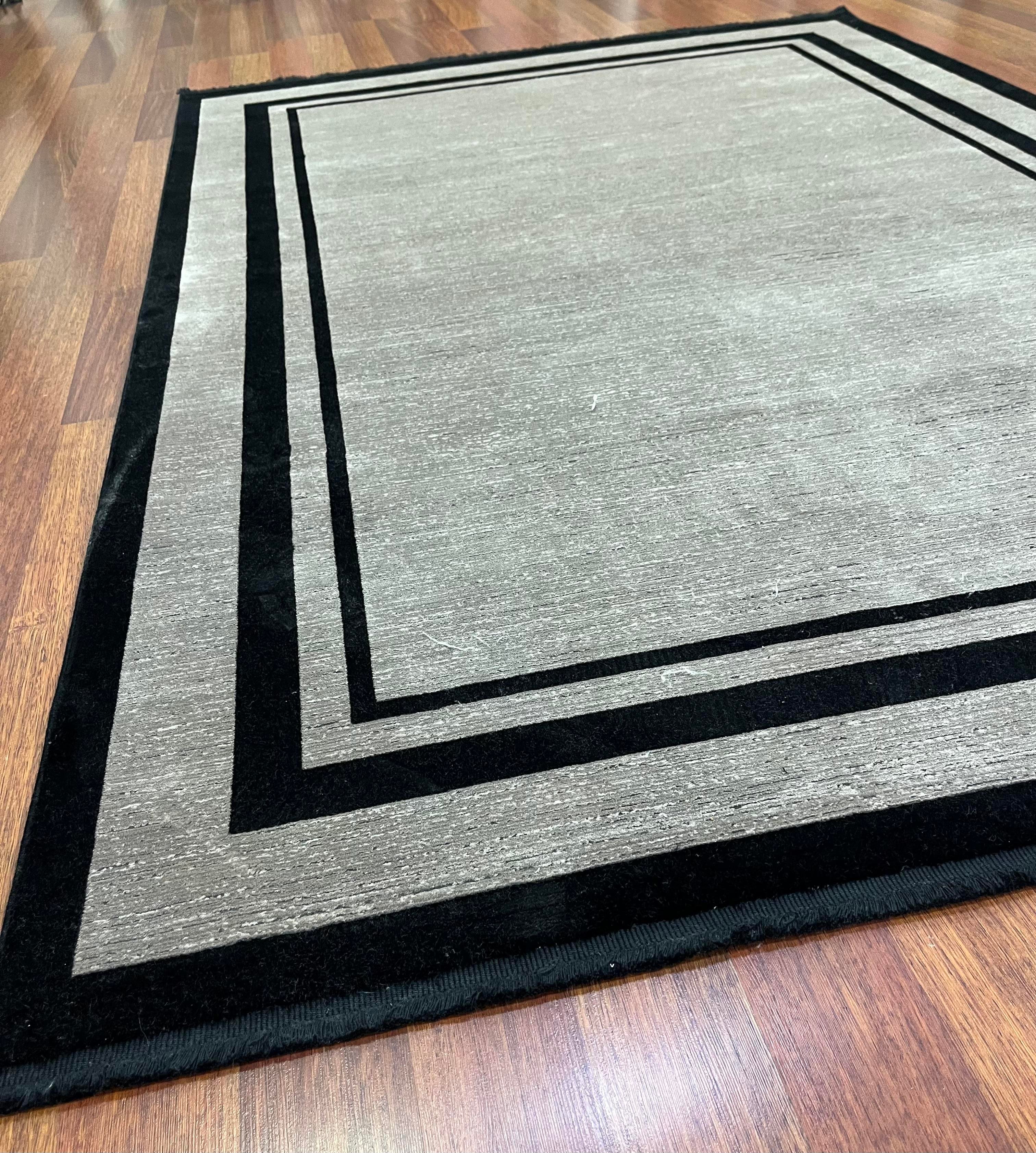 Eko Halı Lugano Lug 02 Gri-Siyah 160 x 230