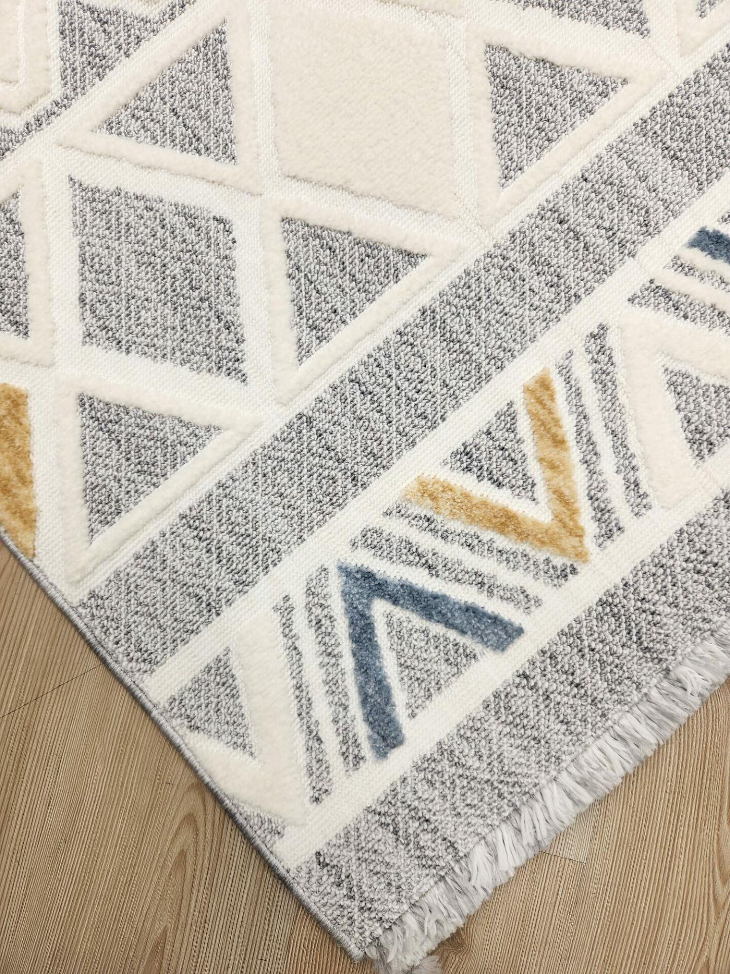 Jusco Halı Palmiye 099M İskandinav Tarzı Halı (İstediğiniz Ölçüde Yapılır)