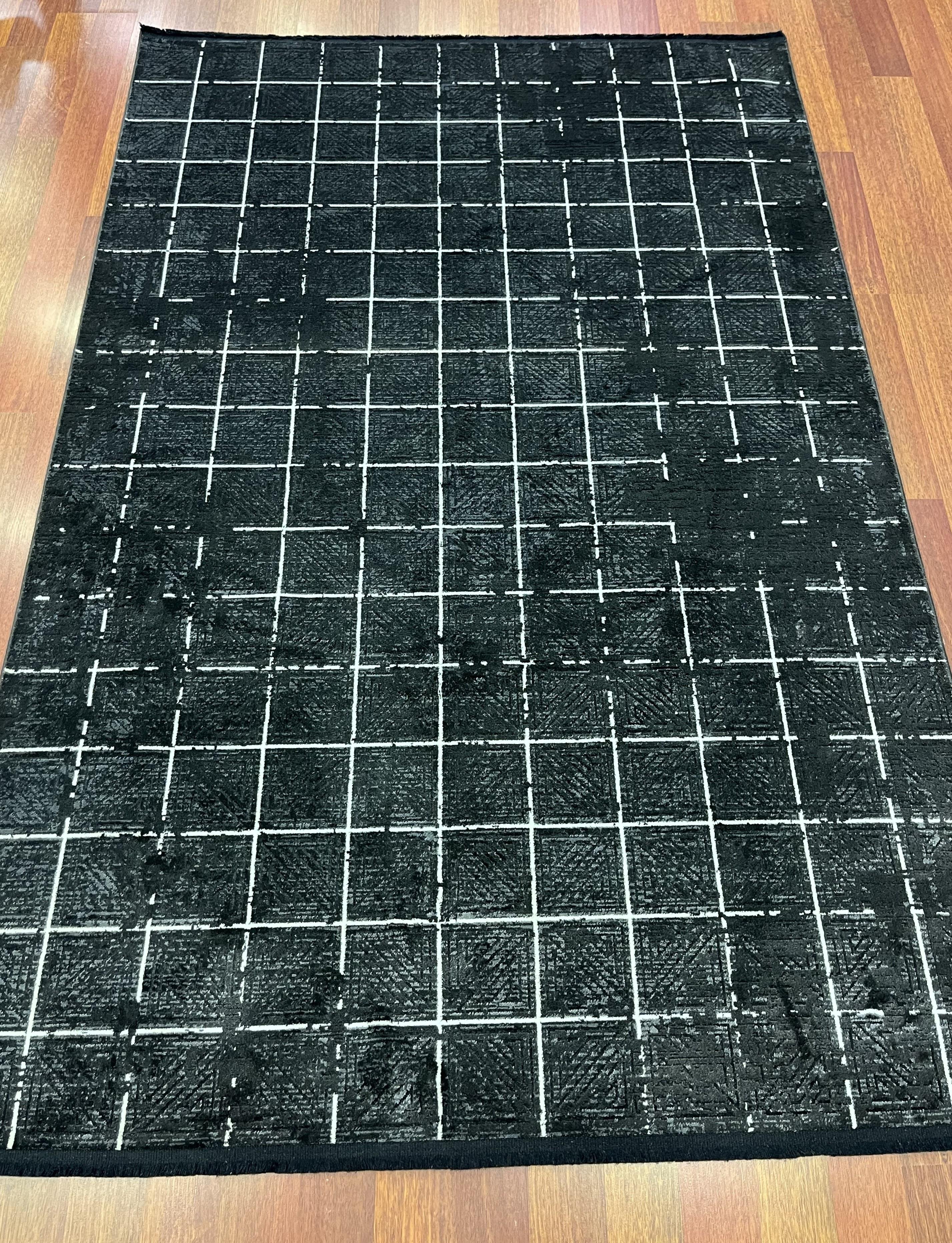 Koza Halı Loft 30580A 155 x 230 Siyah