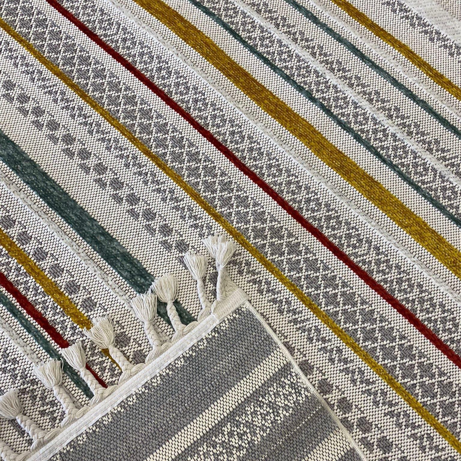 Meridyen Serisi 4803 Multi Şönil Kilim Yıkanabilir