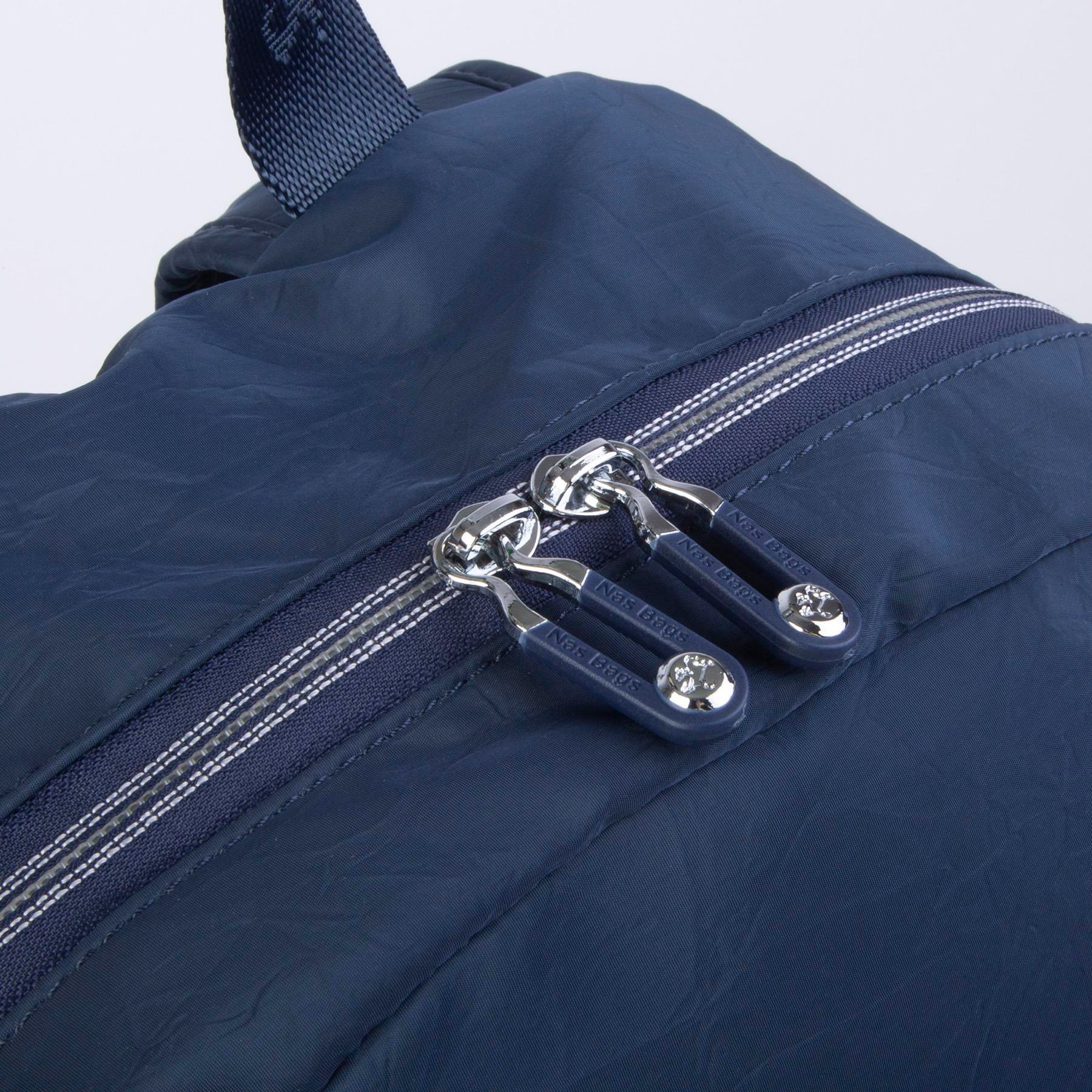 Nas Bag Büyük Boy Unisex Hafif  ve Su Geçirmez Çok Gözlü Sırt Çantası Lacivert 